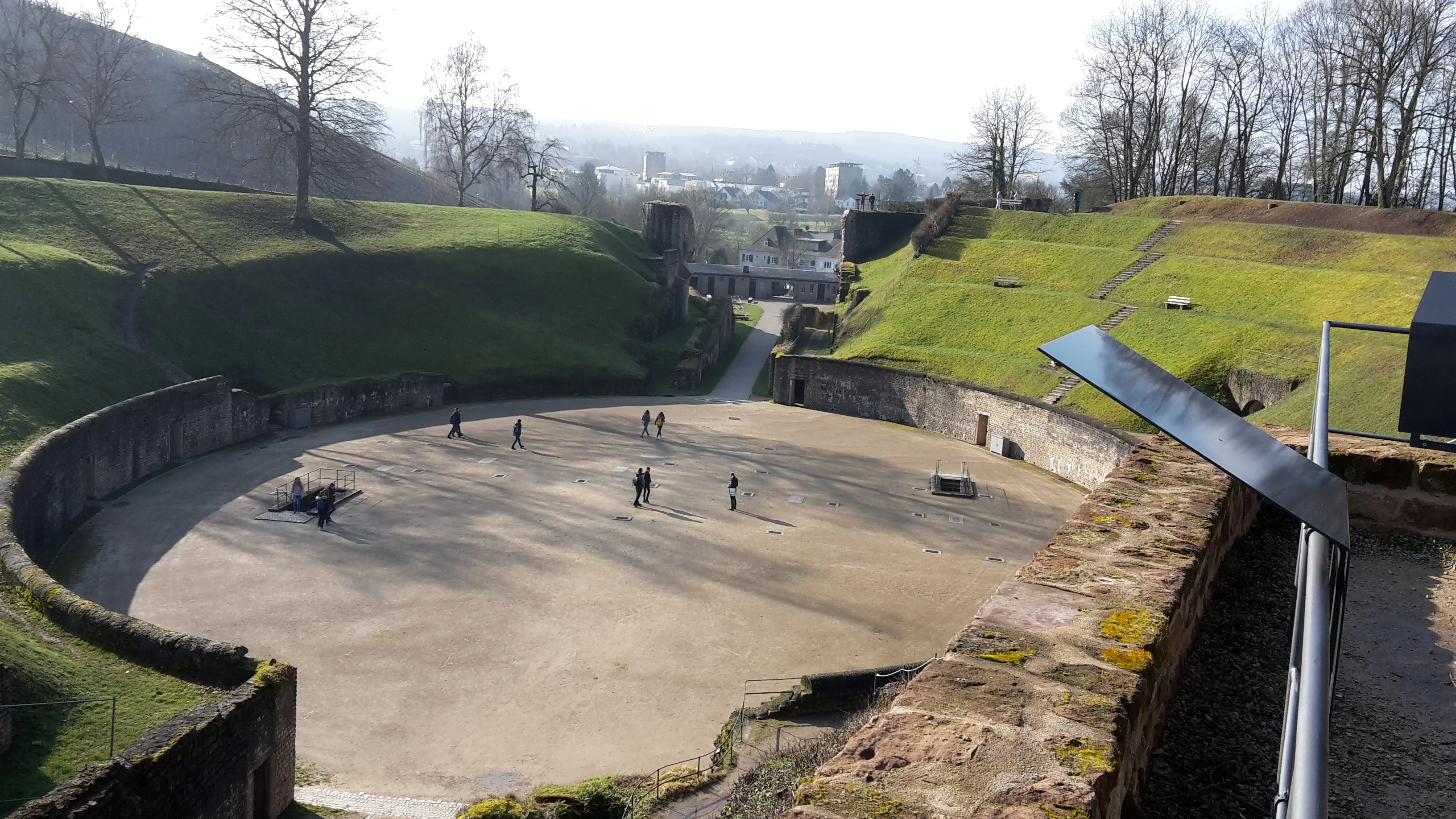 Das Amphitheater in Trier