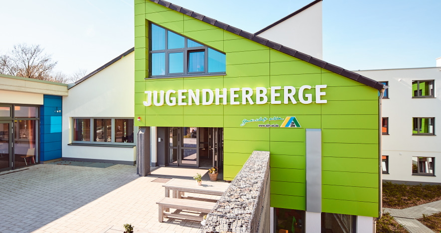Das Bild zeigt die Jugendherberge in Nottuln.